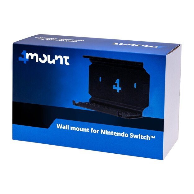 4mount - Wall Mount For Nintendo Switch - Black 1