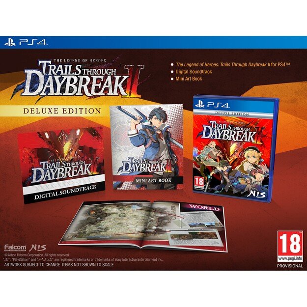 The Legend of Heroes: Trails through Daybreak II (Deluxe Edition)

  - PlayStation 4
