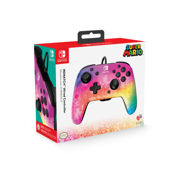 PDP Rematch Wired controller - Star Spectrum