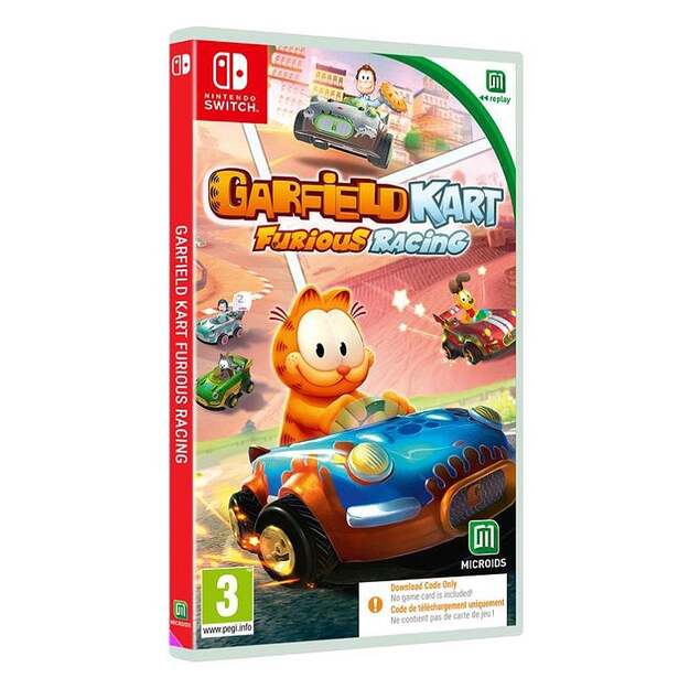 Garfield Kart Furious Racing (Code in a Box)
      
        - Nintendo Switch