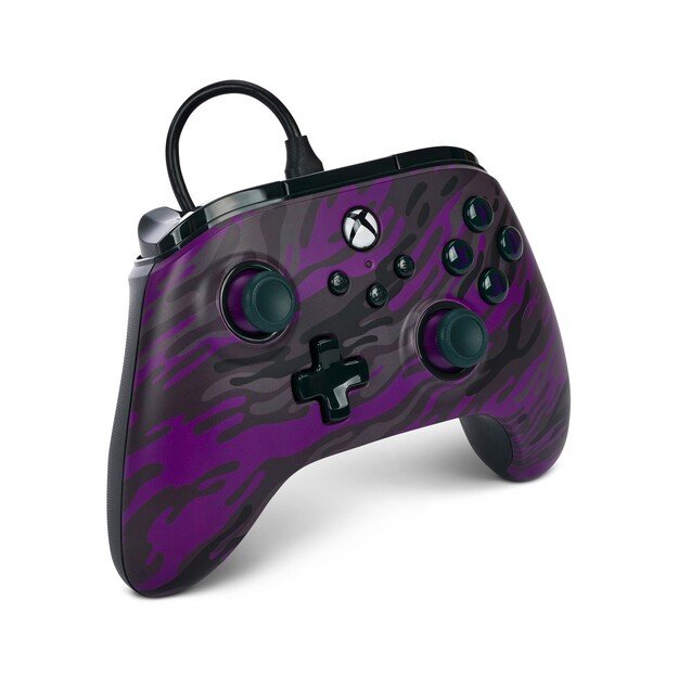 PowerA Advantage Wired Controller - Xbox Series X/S - Purple Camo
