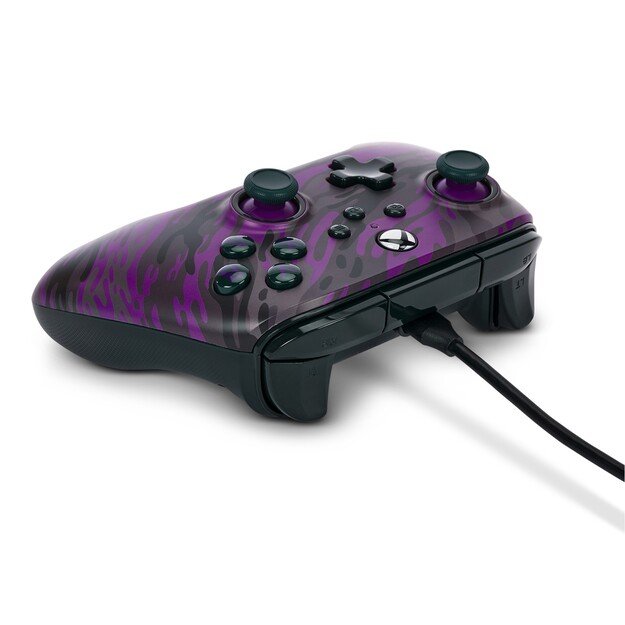 PowerA Advantage Wired Controller - Xbox Series X/S - Purple Camo