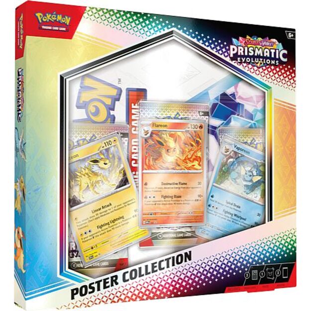 Pokemon - SV8.5 Prismatic Evolutions - Poster Collection Box (POK10041)