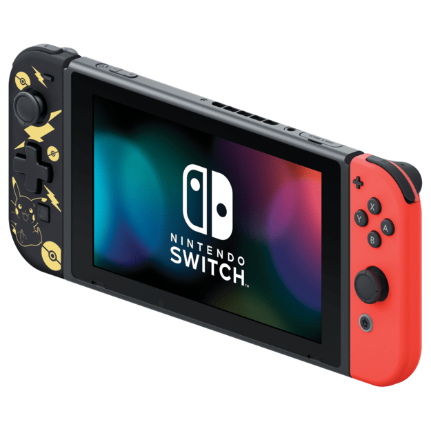 Hori D-PAD Controller - Left - (PIKACHU BLACK & GOLD) - Nintendo Switch