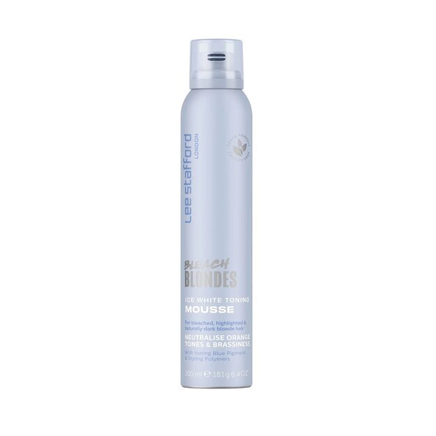 Lee Stafford - Bleach Blondes Ice White Toning Mousse 200 ml