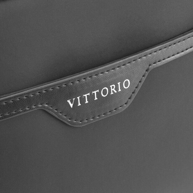 Vittorio - Washbag 100% Recycled Plastic - Black