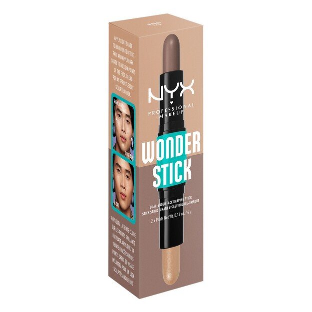 NYX Professional 466 - Wonder Stick Dual-Ended Face Shaping Stick 01 Fair