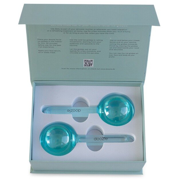 doozie - Facial Ice Globes 2-Pack Light Blue