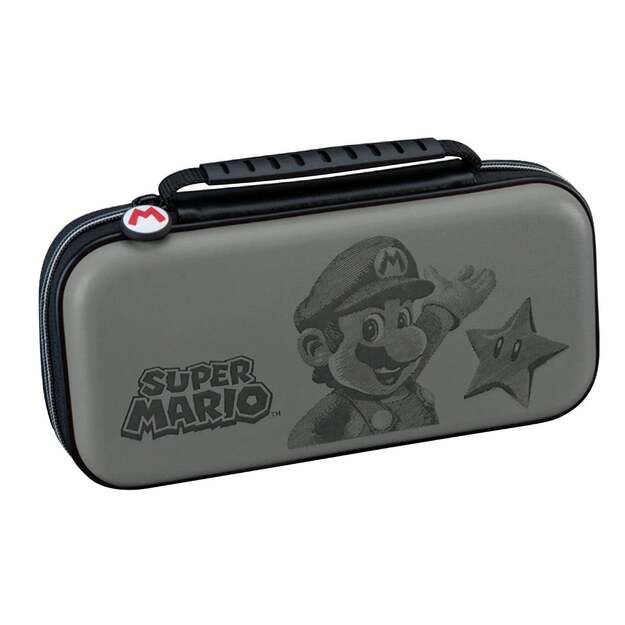 Big Ben Nintendo Switch Official Travel Case Grey Mario