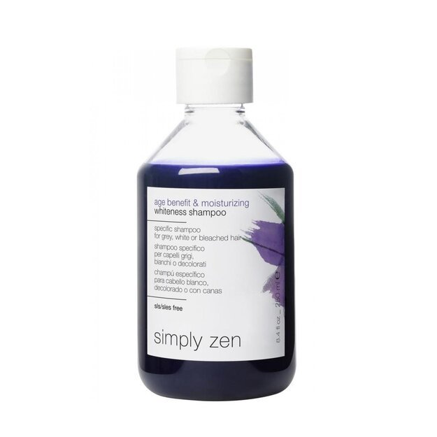 Simply zen - Age Benefit & Moisturizing Whiteness Shampoo 250 ml