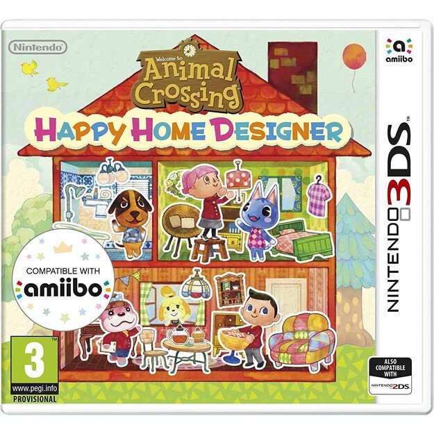 Animal Crossing: Happy Home Designer
      
        - Nintendo 3DS