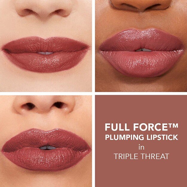 Buxom - Full Force Plumping Lipstick - Triple Threat