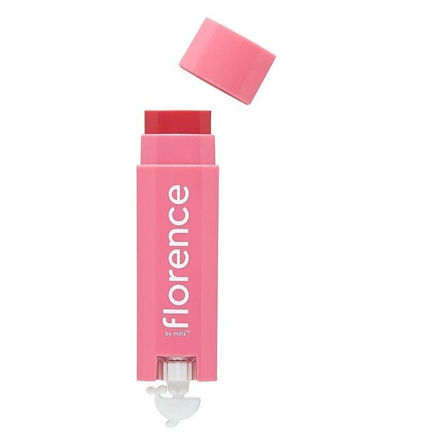 Florence by Mills - Oh Whale! Clear Lip Balm Guava and Lychee Pink