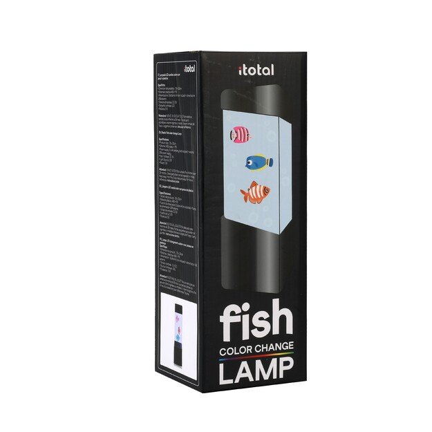 iTotal - Fish Lamp square 23 cm (XL2496C)