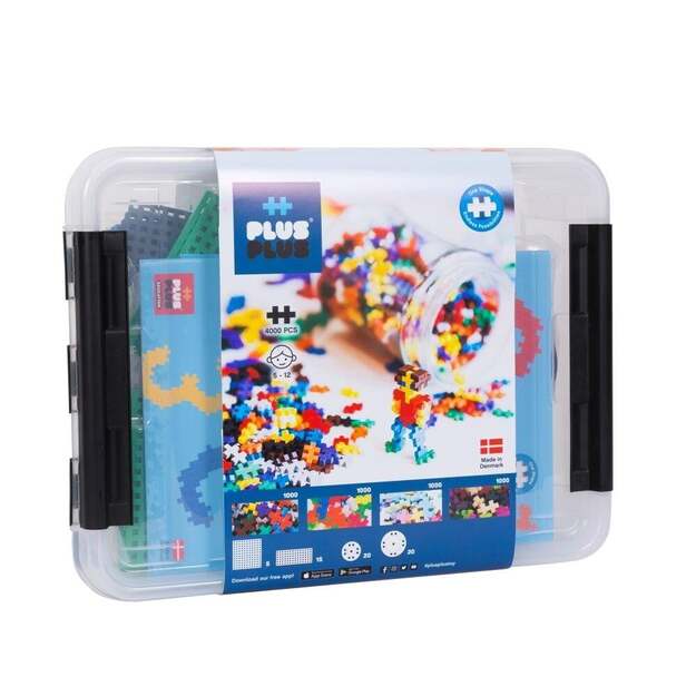 Plus-Plus - Storage Box mix  - 4000 pcs