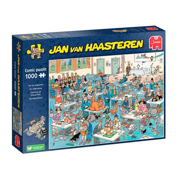 Jan van Haasteren - Cat Show (1000 pieces) (JUM00032)