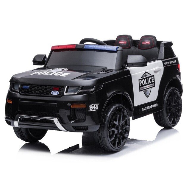 Azeno - Electric Car - Police SUV - Black (6950730)