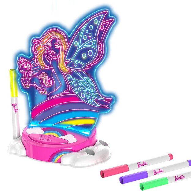 Barbie - Night Lamp Decoration - Fairy Paint N Lite