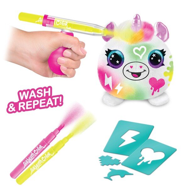 Airbrush Plush - Neon mini Mystery Kit PDQ (1020)