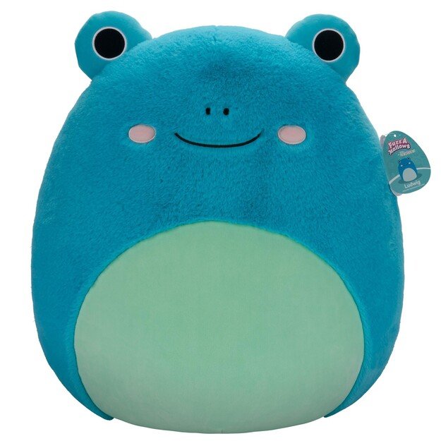 Squishmallows - 50 cm P19 Fuzz A Mallows Ludwig Frog (1995521)