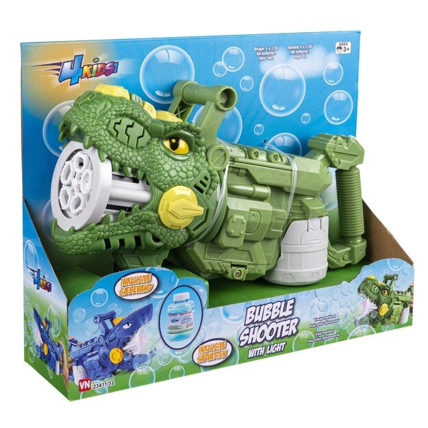 4-Kids - Electric Bubble Gun - Dino (23411)