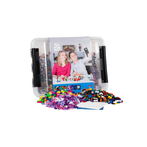 Plus-Plus - Storage Box Mix - 2400 pcs (3406)