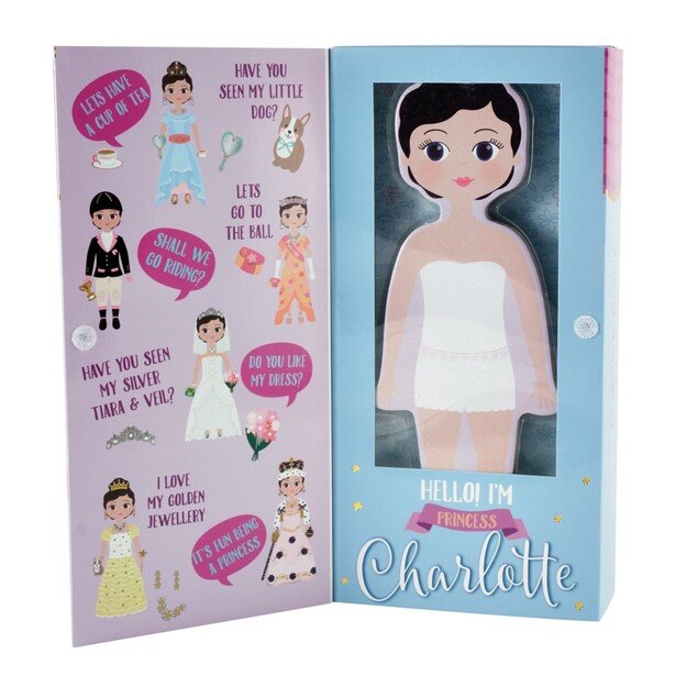 FLOSS & ROCK - Charlotte Magnetic Dress Up Doll  - (39P3501)