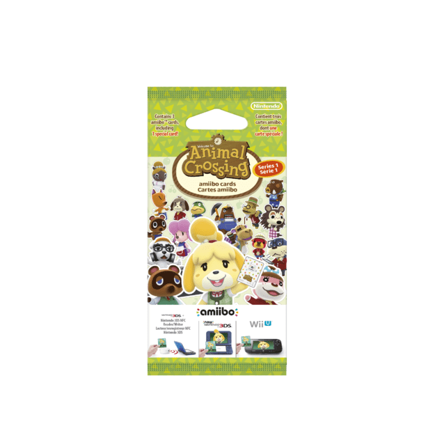 Animal Crossing: Happy Home Designer amiibo Card Pack (Series 1)