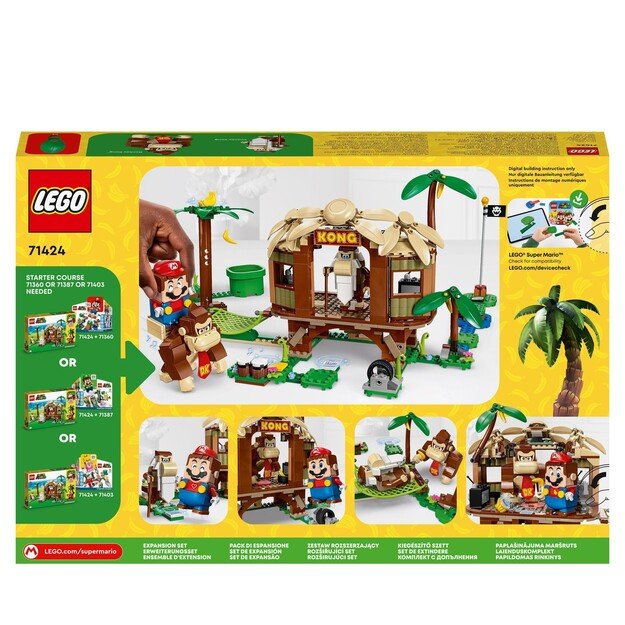 LEGO Super Mario - Donkey Kong's Tree House Expansion Set (71424)