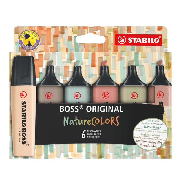 Stabilo - Boss Nature Colors 6 Stk (200994)
