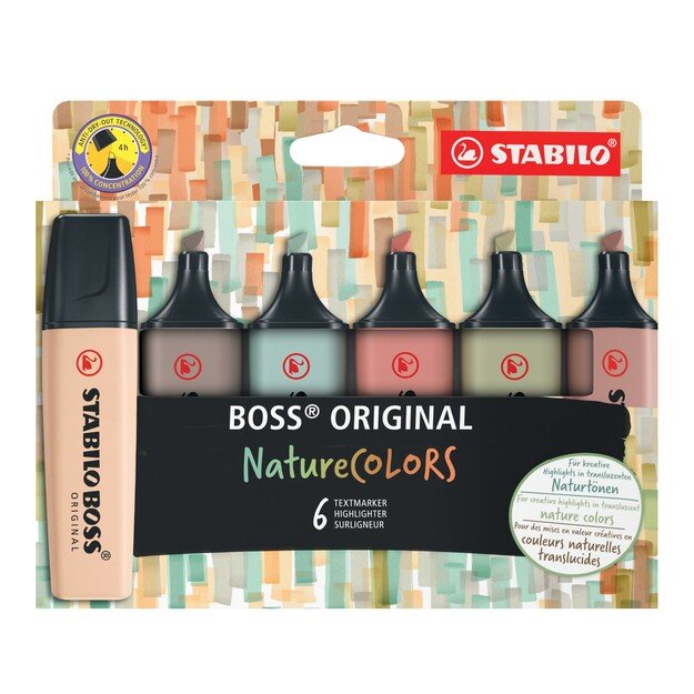 Stabilo - Boss Nature Colors 6 Stk (200994)
