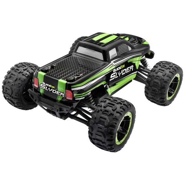 BLACKZON - Slyder MT 1/16 4WD Electric Monster Truck - Green (540100)