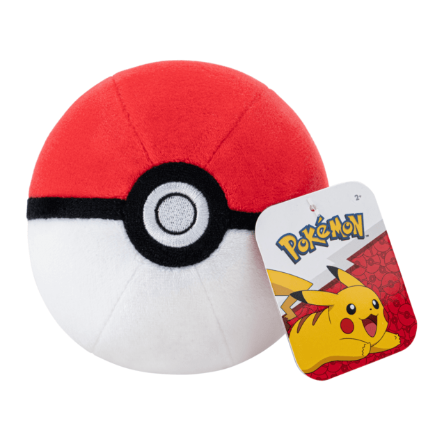 POKEMON PLUSH 10 CM POKEBALL ASS CDU (PKW3554-1)