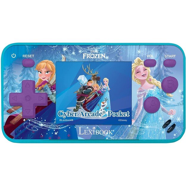 Lexibook - Disney Frozen - Handheld Console Cyber Arcade® Pocket (JL1895FZ)