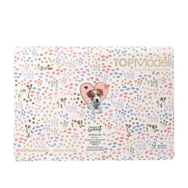 TOPModel Letterset With Register VELO FLEUR ( 0412975 )