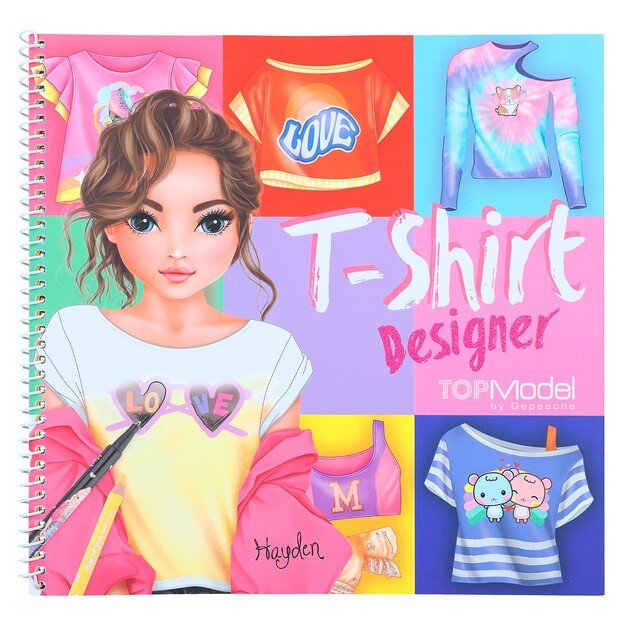 TOPModel - T-Shirt Designer Colouring Book (0412050)