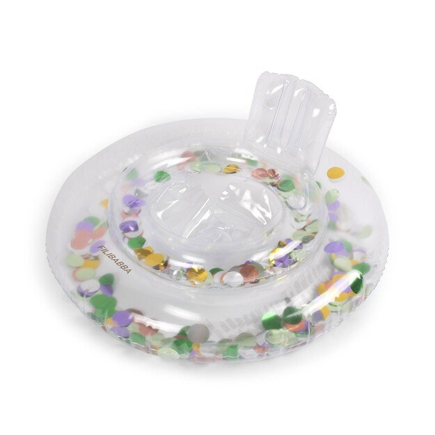 Filibabba - Baby swim ring Alfie - Rainbow Confetti - (FI-03229)