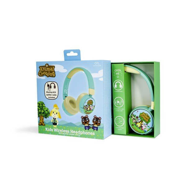 Animal Crossing Kids Wireless Headphones