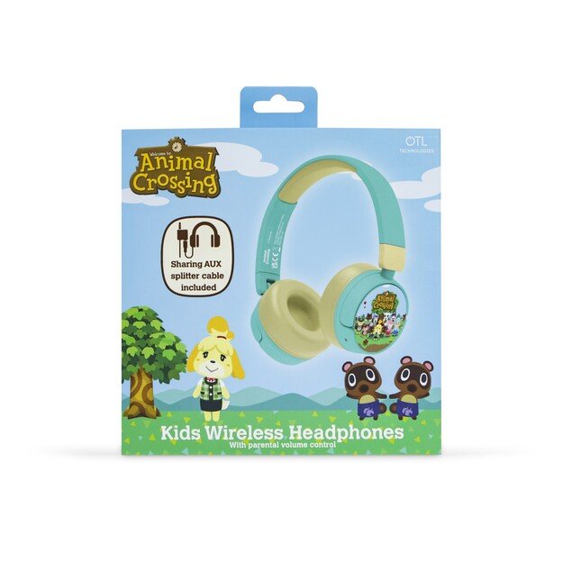 Animal Crossing Kids Wireless Headphones