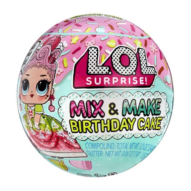 L.O.L. Surprise! - Confetti Pop Birthday Cake Tots PDQ (593140)