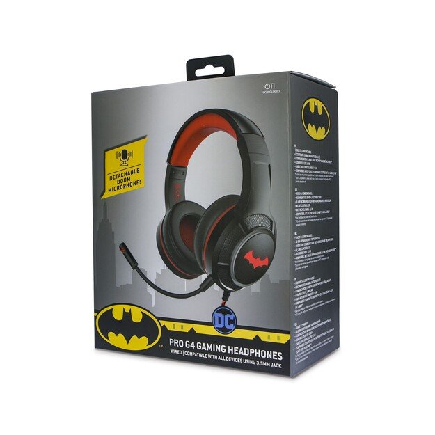 OTL - PRO G4 DC Comic Batman Gaming Headphones (DC0905)