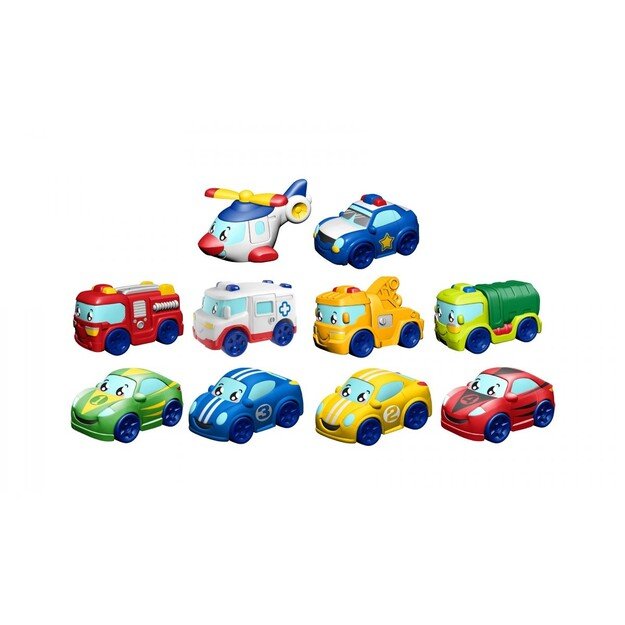 Tiny Teamsterz - 3 pack - Soft Vehicle