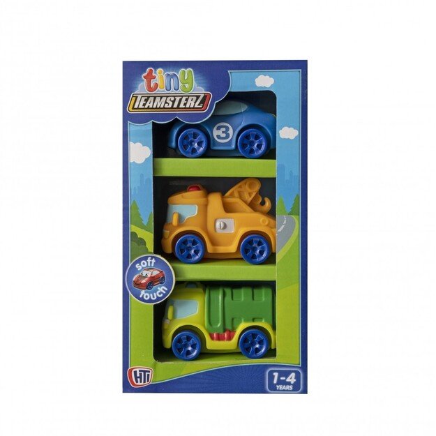 Tiny Teamsterz - 3 pack - Soft Vehicle