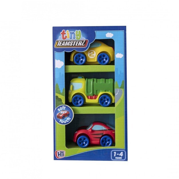 Tiny Teamsterz - 3 pack - Soft Vehicle