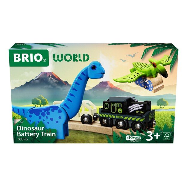 BRIO - Dinosaur Battery Train - 36096