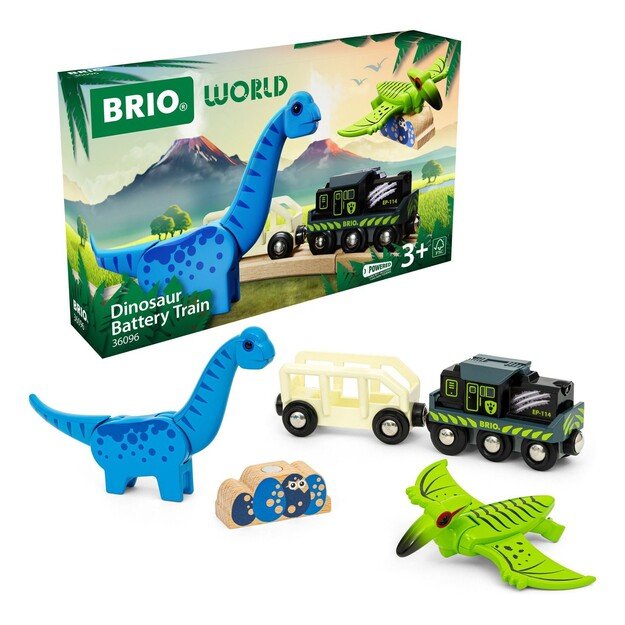 BRIO - Dinosaur Battery Train - 36096