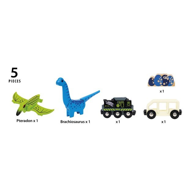 BRIO - Dinosaur Battery Train - 36096