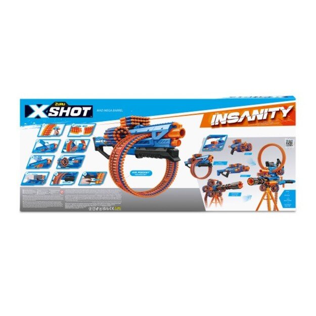 X-Shot - Insanity Mad Mega Barrel (36609)