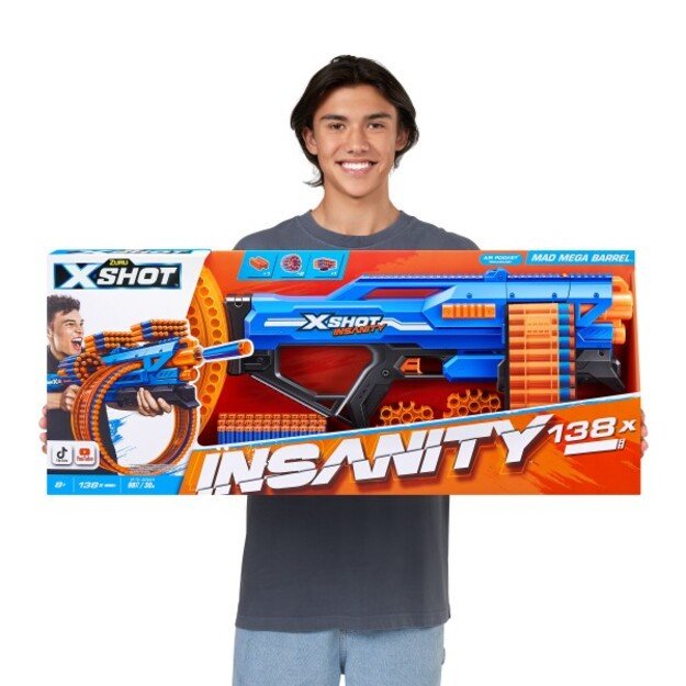 X-Shot - Insanity Mad Mega Barrel (36609)