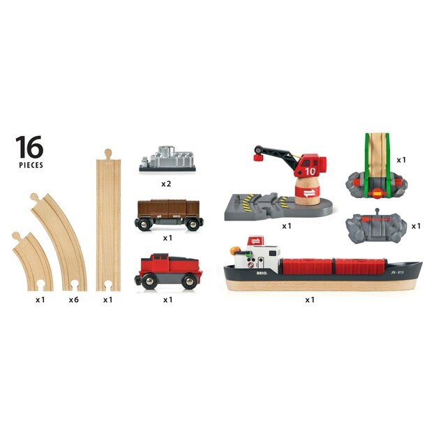 BRIO - Cargo Harbour Set (33061)